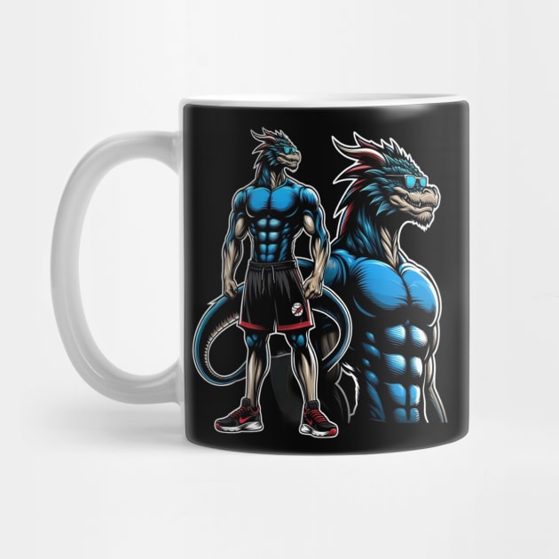 I'm Going To The Gym bodybuillding Gift, Motivation, Workout Gift,Dragon tato by Customo